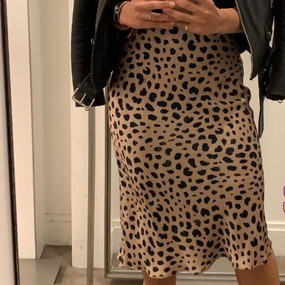 Realisation Par “Wild things” Silk skirt